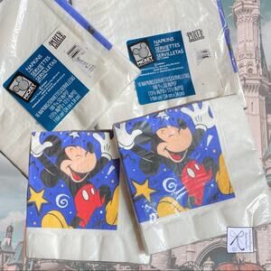 Party Express by Hallmark Disney Mickey Mouse Unlimited 2-ct 16-ct Napkins